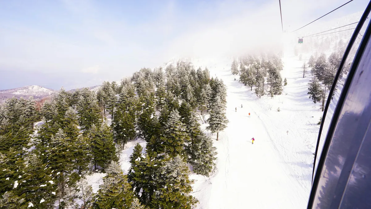 Cold front brings alpine snow Sunday